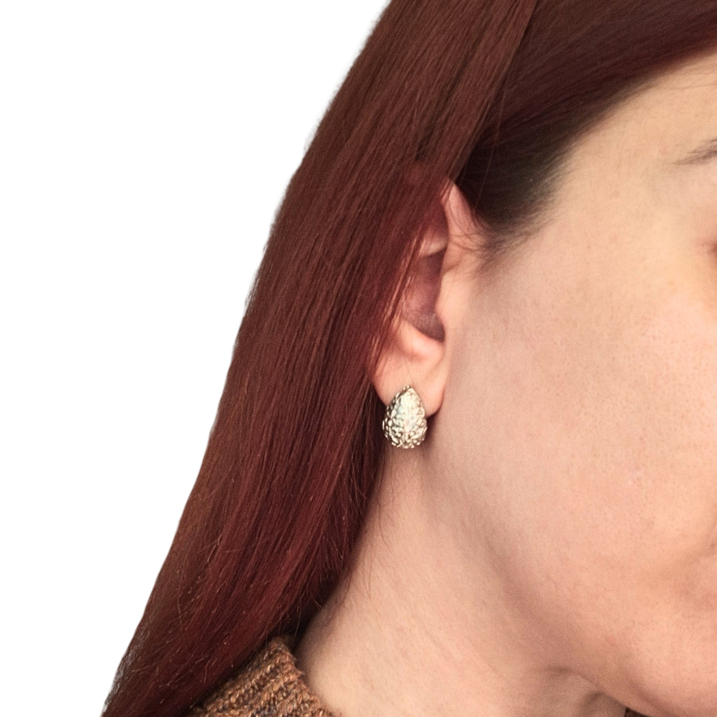 Teardrop Stud Earrings – Gold & Silver Plated