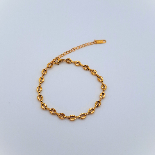 Whisper Chain Gold Bracelet